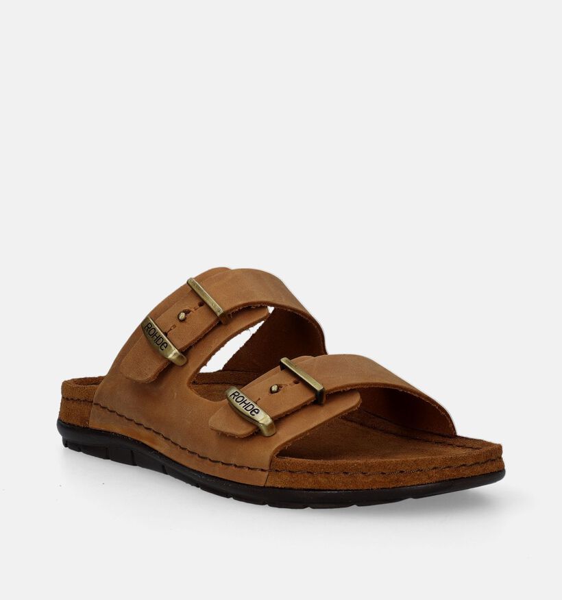 Rohde Rodigo Nu-pieds en Cognac pour femmes (342804)