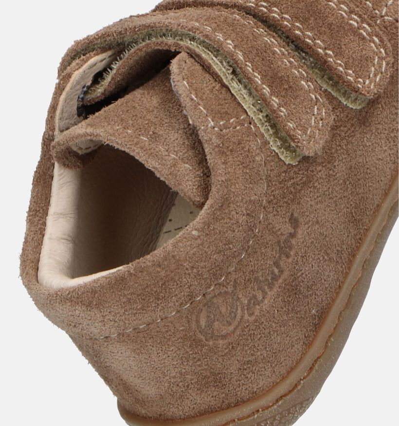 Naturino Cocoon Bruine Babyschoenen voor meisjes, jongens (347659) - geschikt voor steunzolen