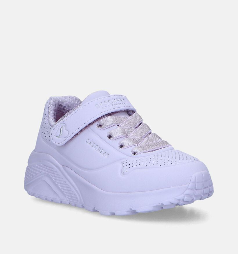 Skechers Lite Frosty Vibe Basket en Lilas pour filles (345364)