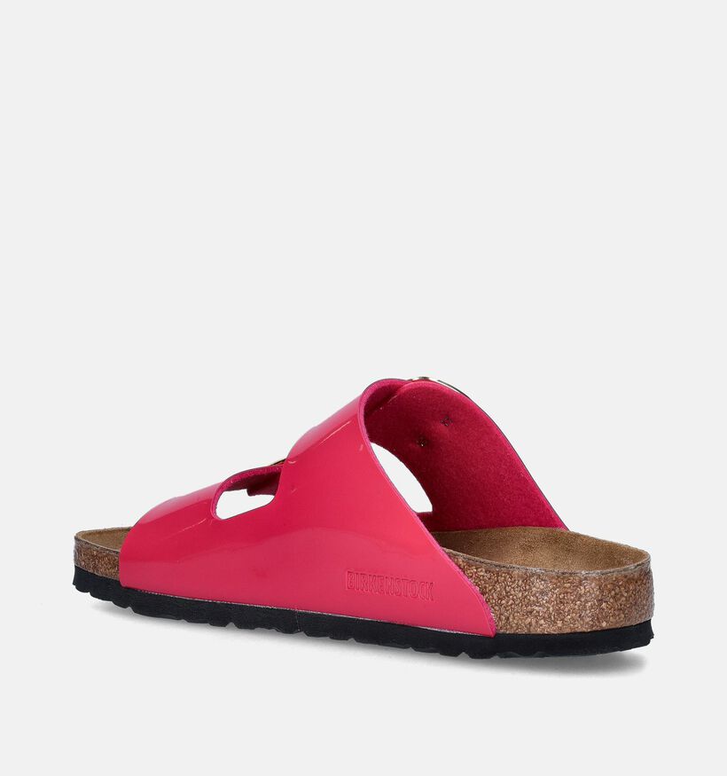 Birkenstock Arizona Big Buckle Fuchsia Slippers voor dames (343936)