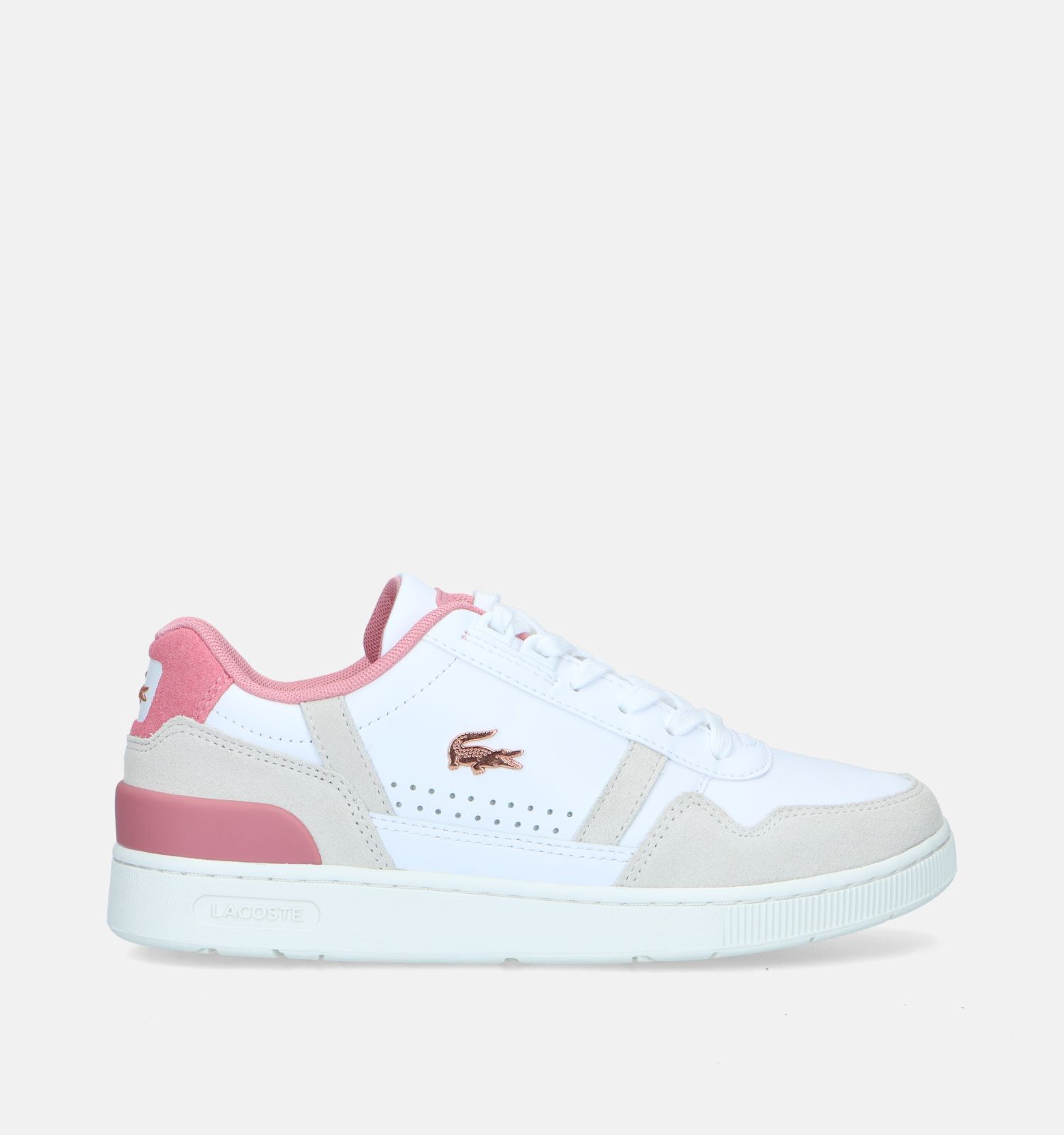 Basket lacoste blanche cheap femme