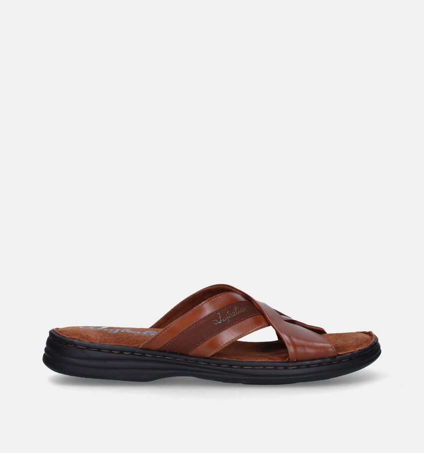 Australian Advantage Cognac Slippers