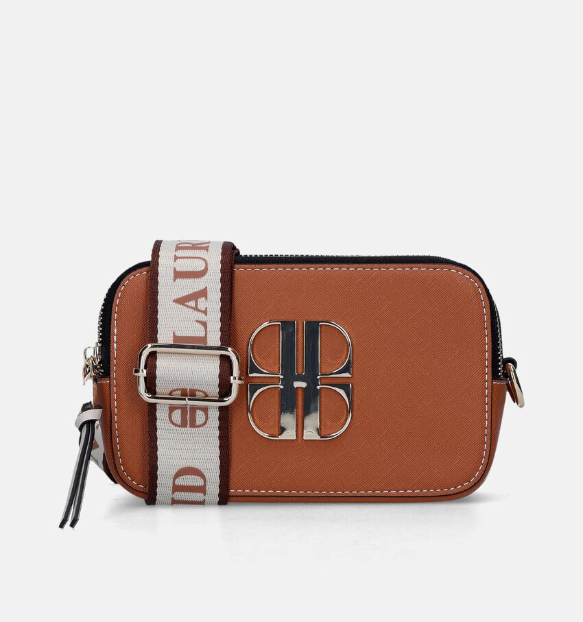 Laurent David Marie 892 Cognac Crossbody tas