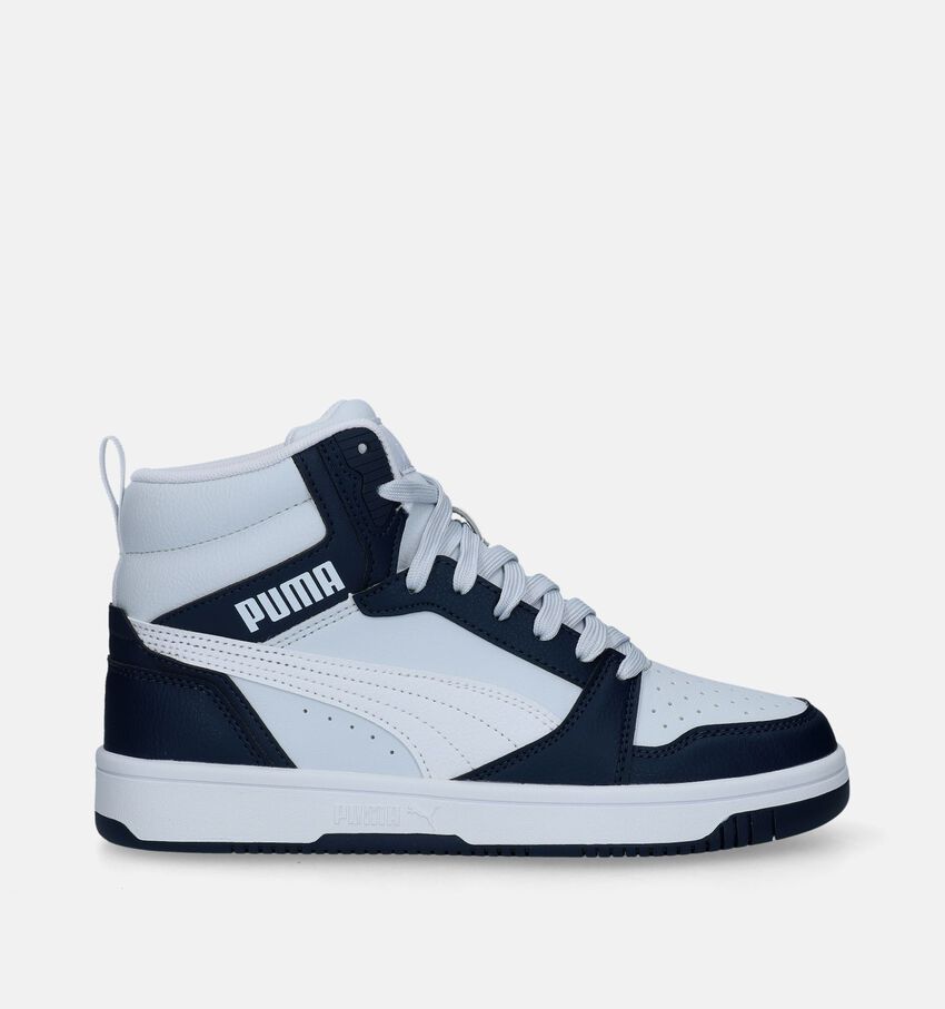 Puma Rebound v6 Blauwe Sneakers