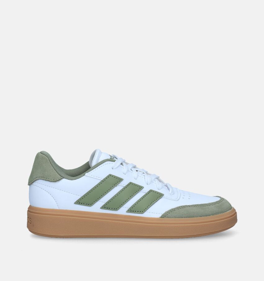 adidas Courtblock J Witte Sneakers
