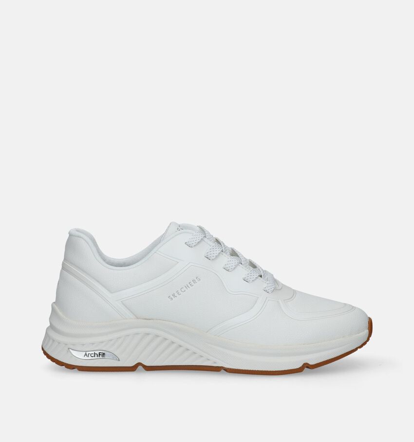 Skechers Arch Fit S-Miles Mile Makers Baskets en Blanc