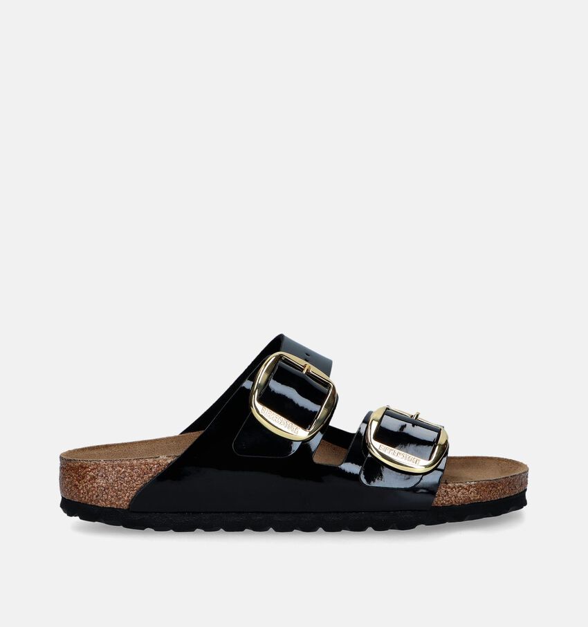 Birkenstock Arizona Big Buckle Zwarte Slippers