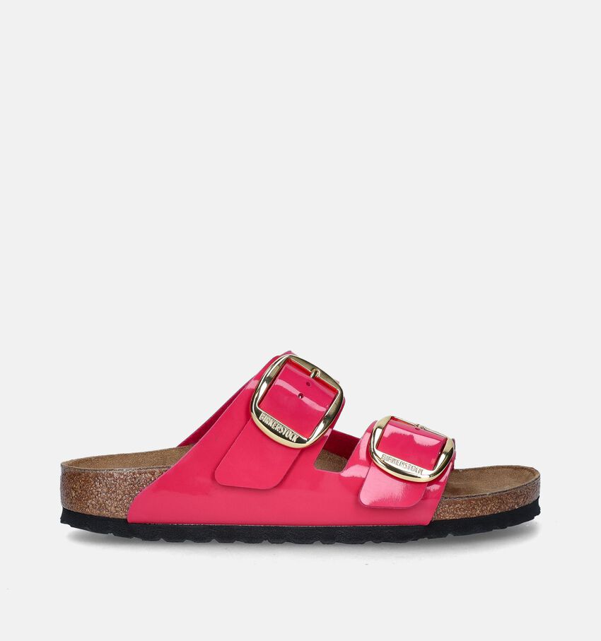 Birkenstock Arizona Big Buckle Fuchsia Slippers