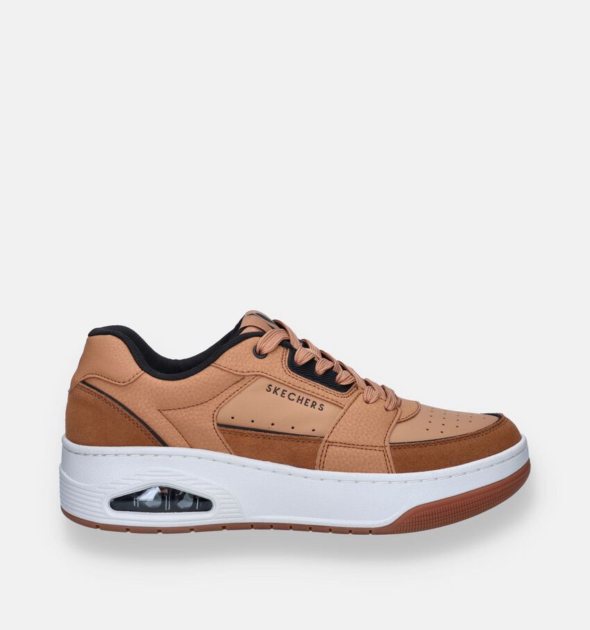 Skechers Uno Court Cognac Sneakers