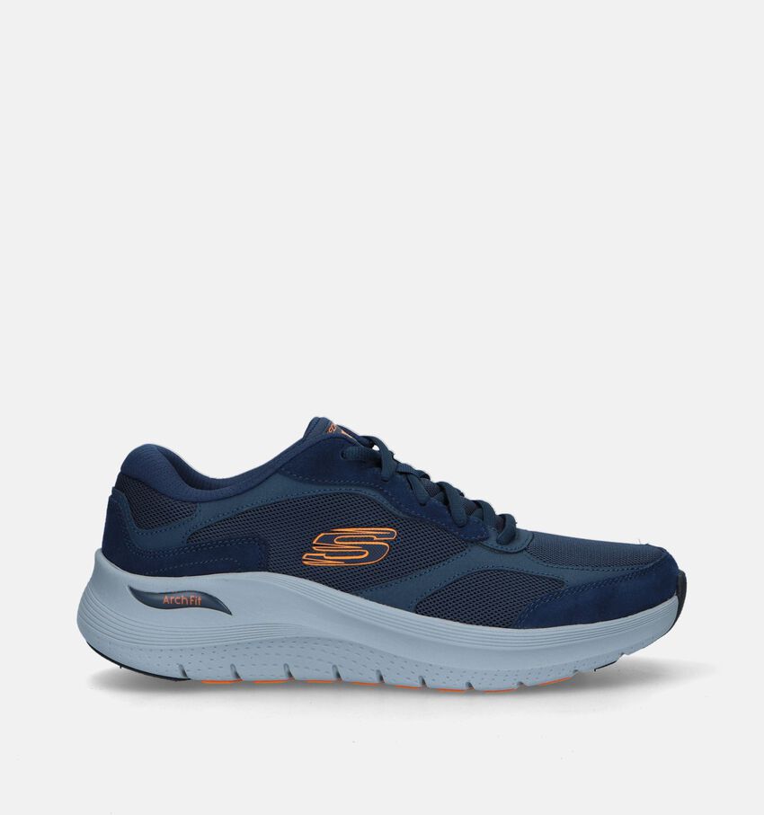 Skechers Arch Fit 2.0 The Keep Blauwe Sneakers