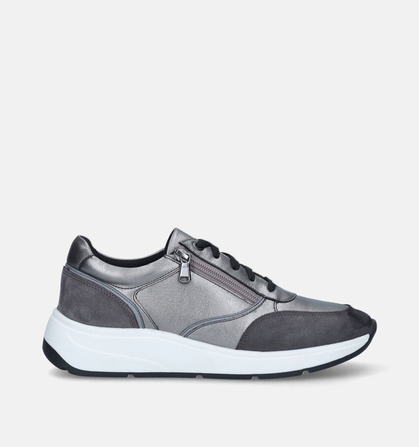 Geox Cristael Zilveren Sneakers