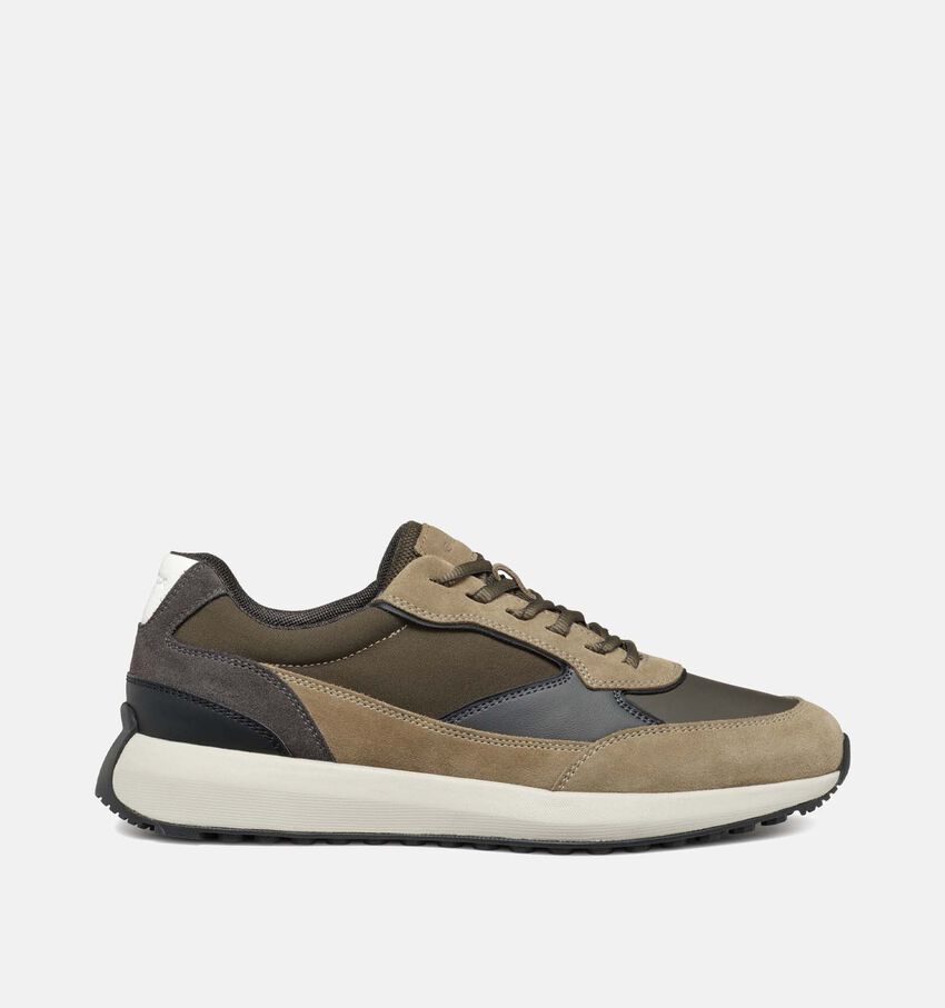 Geox Volpiano Chaussures à lacets en Taupe