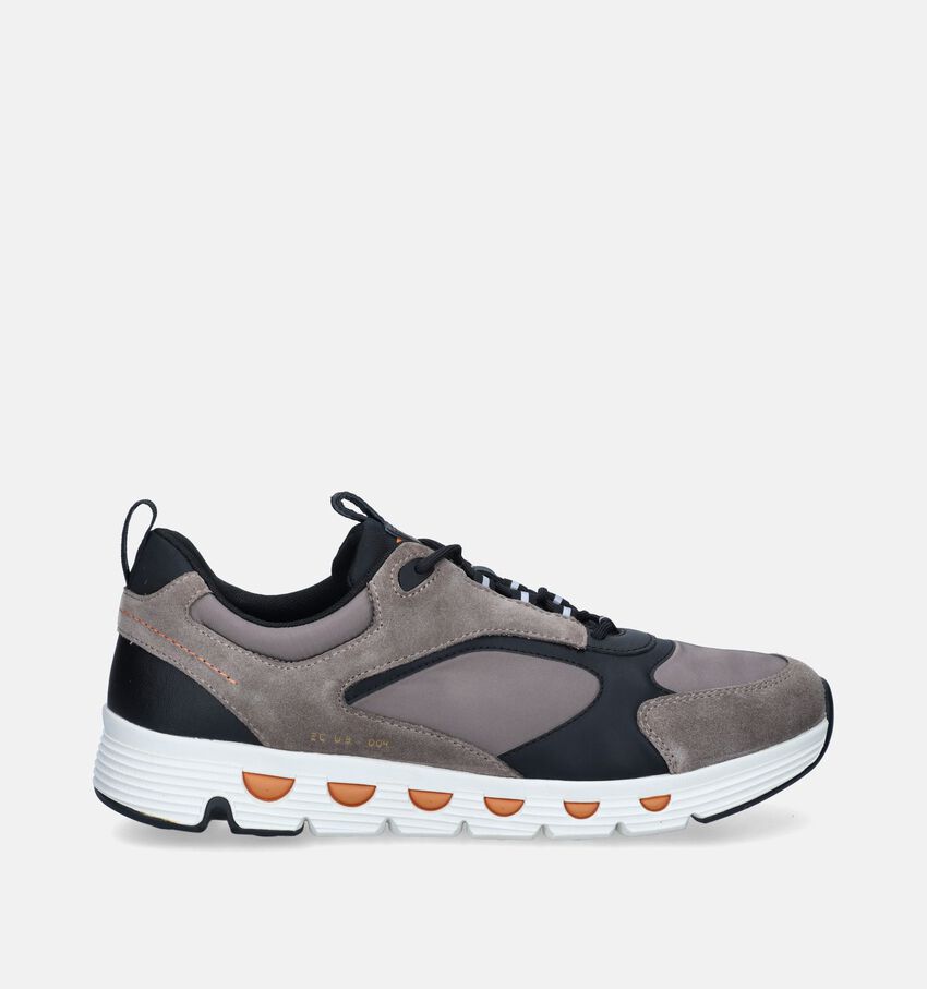 Geox Spherica Taupe Veterschoenen