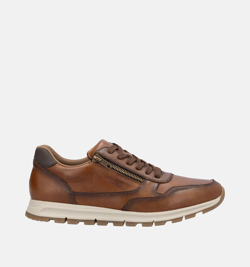 Rieker Cognac Veterschoenen