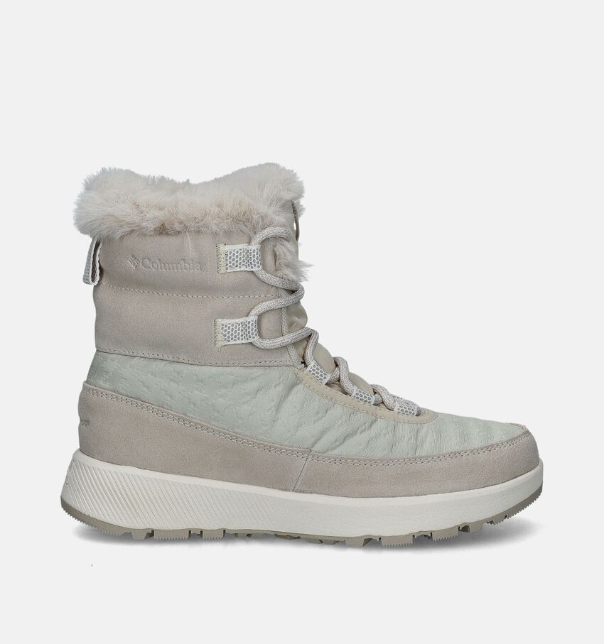 Columbia Slopeside Peak Luxe Bottes de neige en Beige