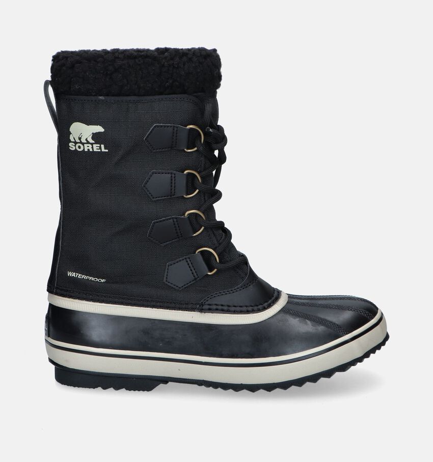 Sorel Pac Nylon WP Bottes de neige en Noir