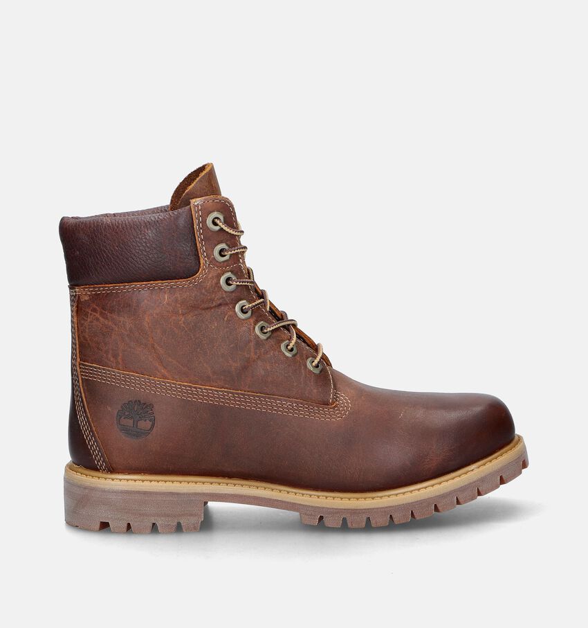 Timberland Inch Premium Bottines en Cognac