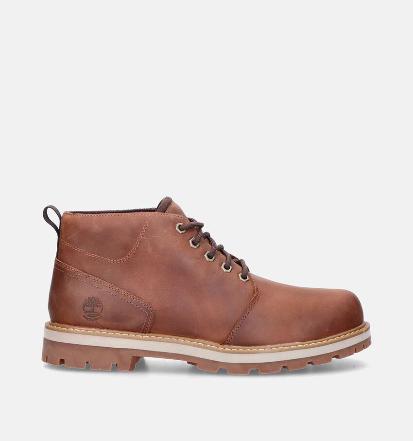 Timberland Britton Road Mid Chukka Bottines en Cognac