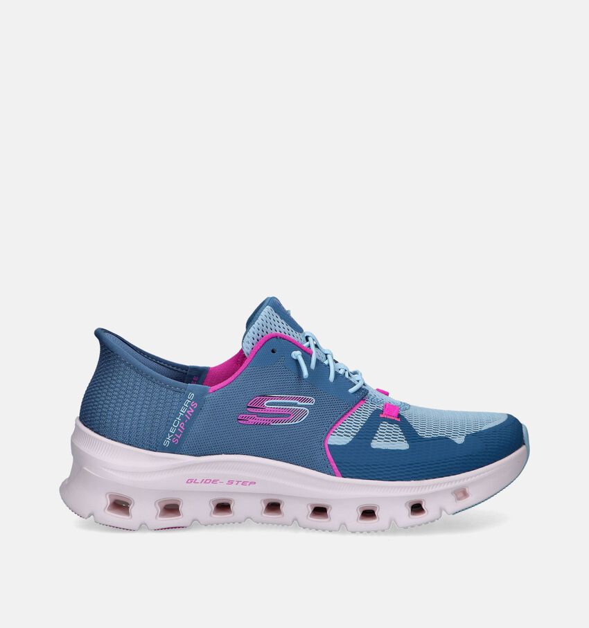 Skechers Glide-Step Pro Baskets Slip-ins en Bleu