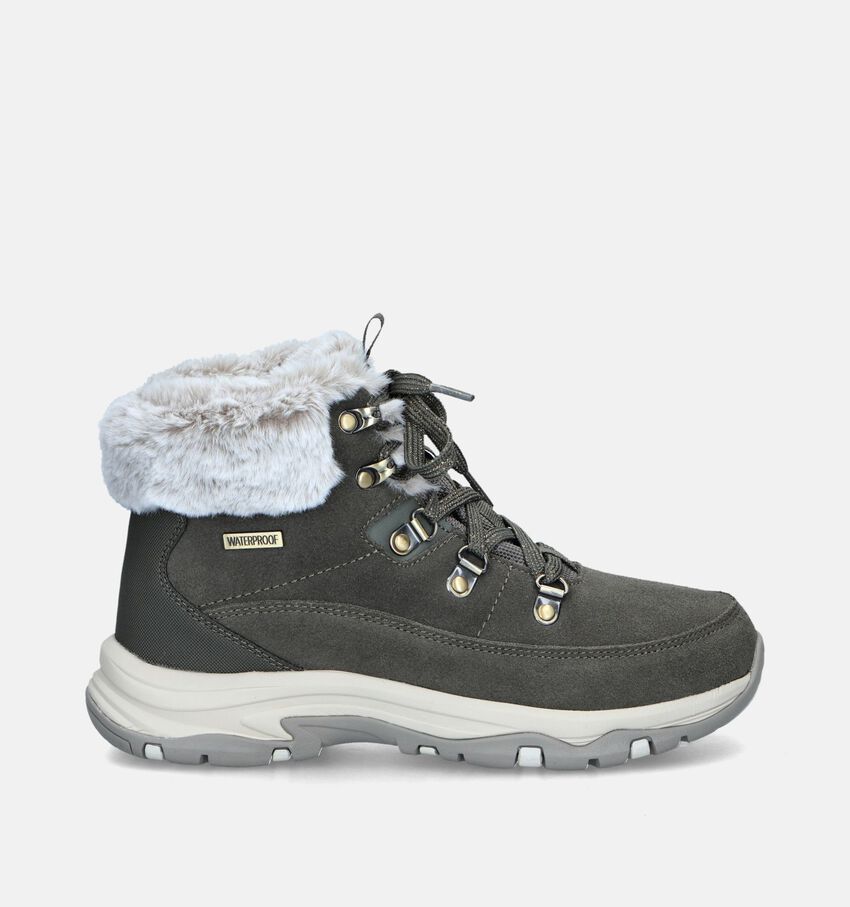 Skechers Trego Kaki Bottines