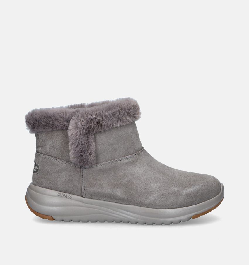 Skechers On-The-Go Stellar Cozy Step Boots en Taupe