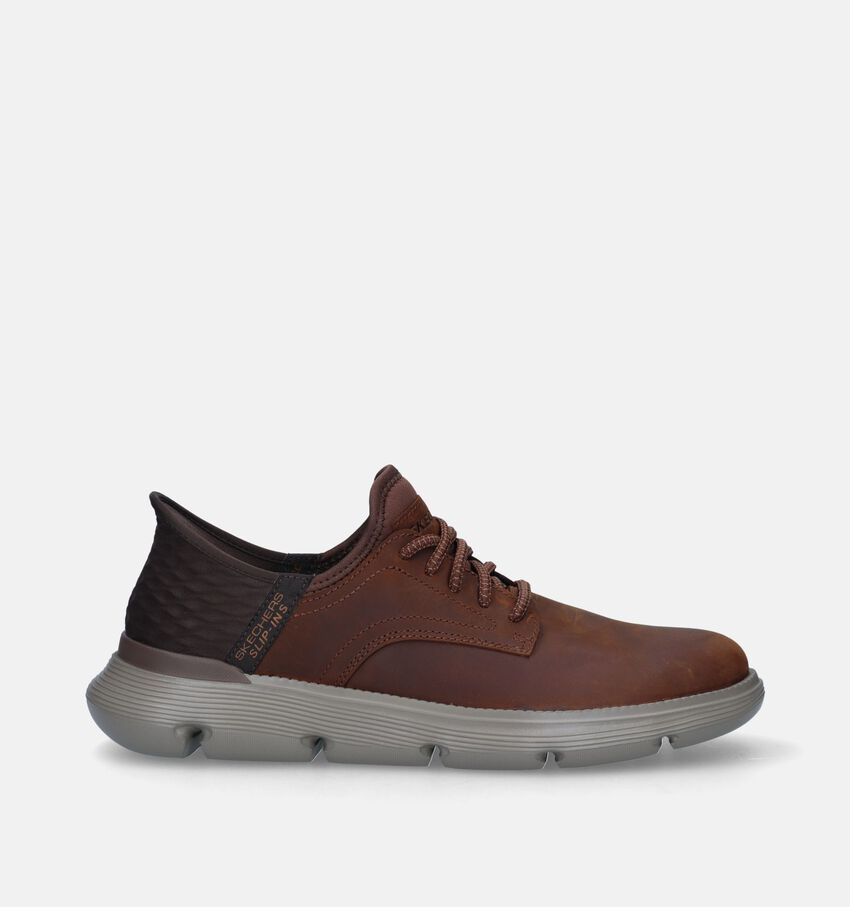 Skechers Garza Gervin Cognac Slip-Ins