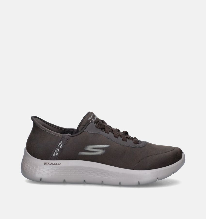 Skechers Go Walk Flex Bruine Slip-ins