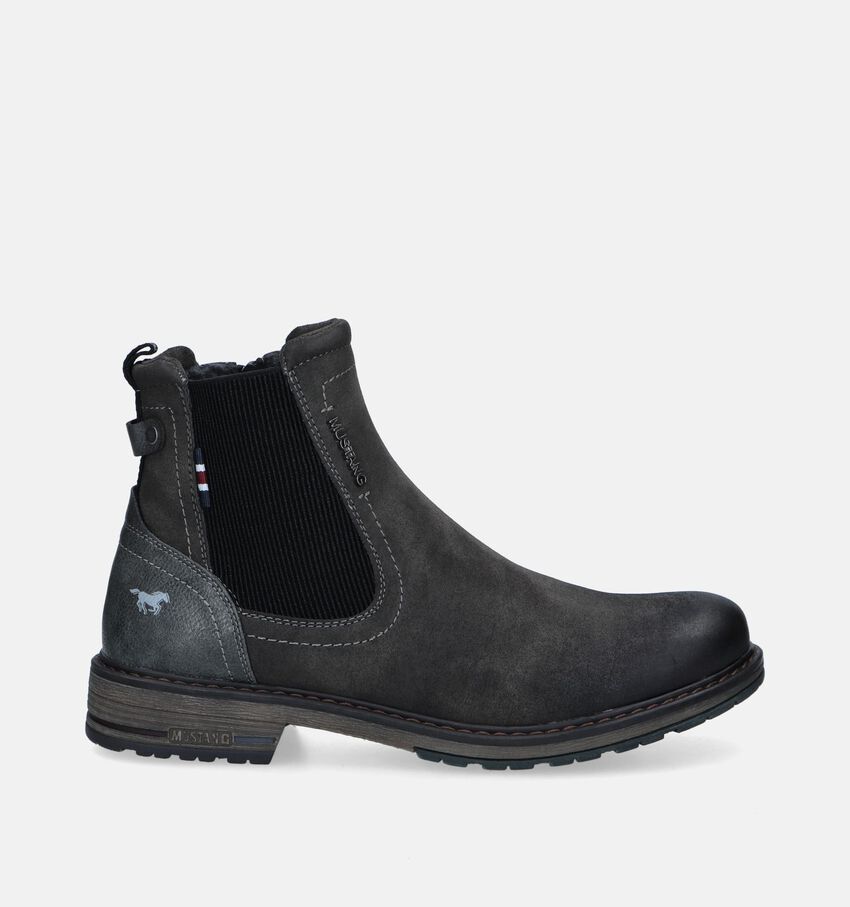 Mustang Grijze Chelsea boots