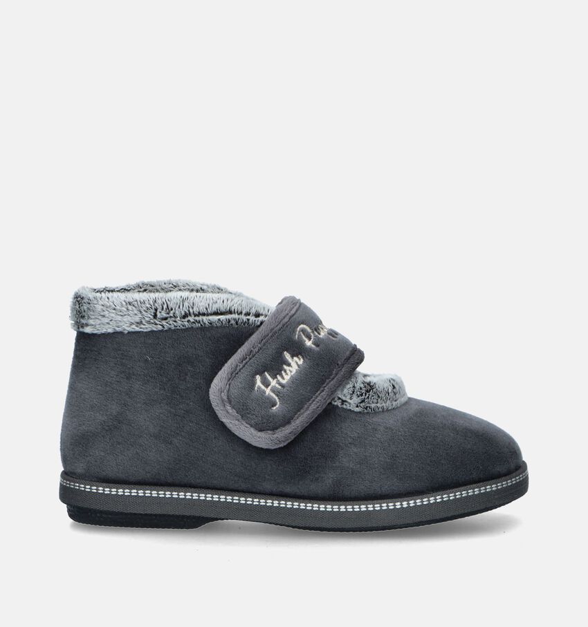 Hush Puppies Cyrilo Grijze Hoge pantoffels