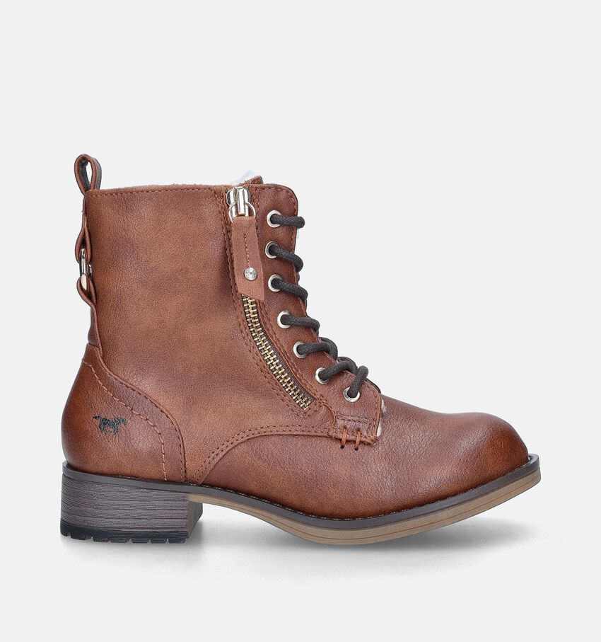 Mustang Cognac Stoere boots