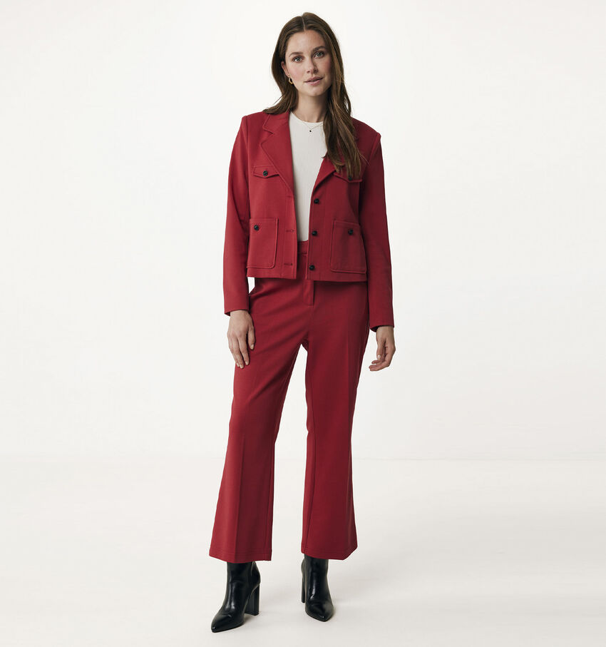 Mexx Pantalon large en Rouge