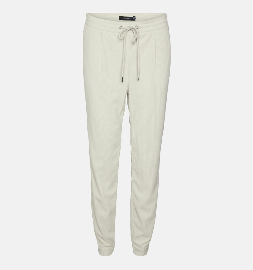 Vero Moda Nora Pantalon en corduroy en Beige L32