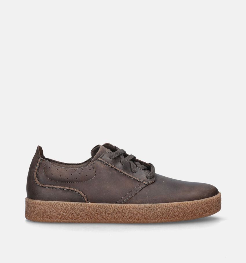 Clarks Streethill Lace Bruine Veterschoenen