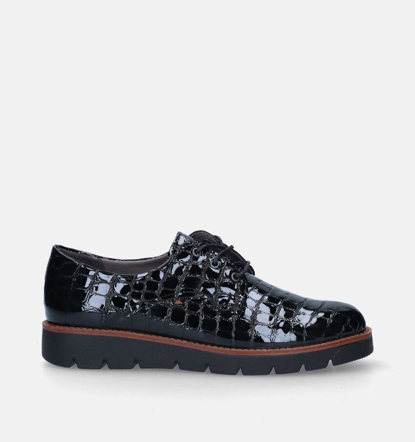 Solemade Zoe 01 Chaussures à lacets en Noir