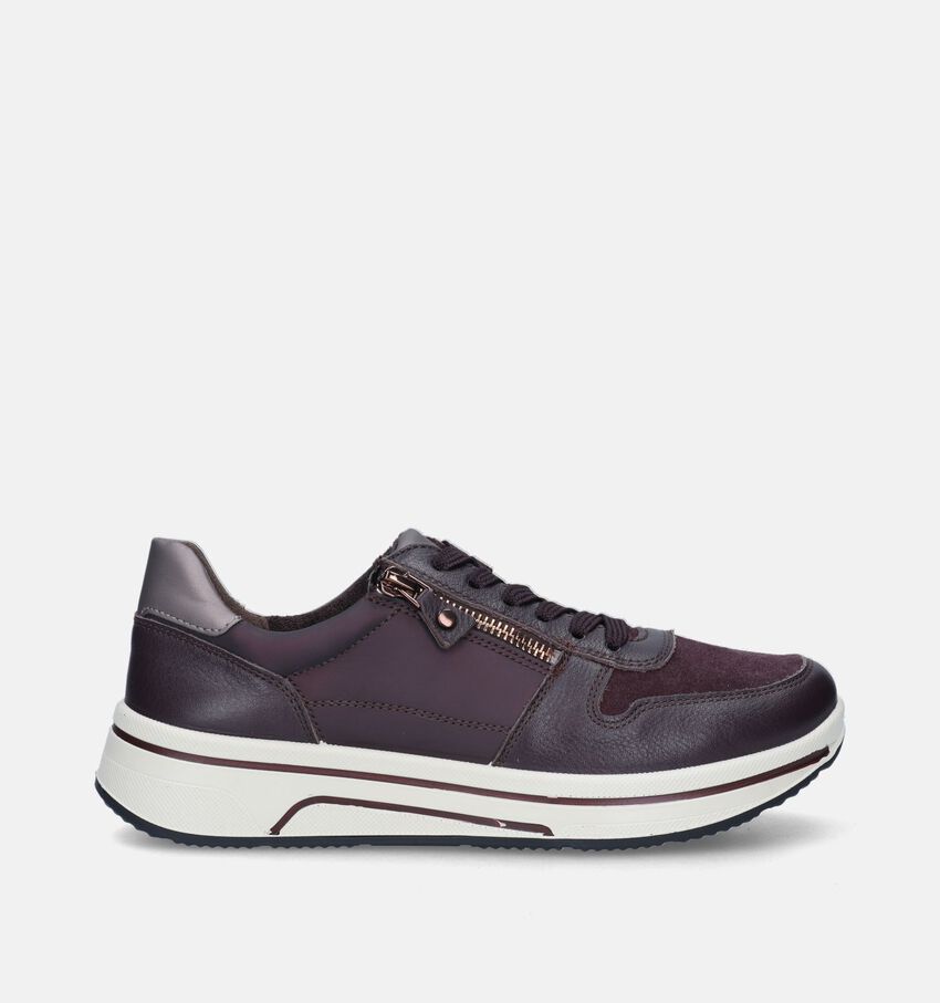 Ara Sapporo 3.0 Bordeaux Brede sneakers