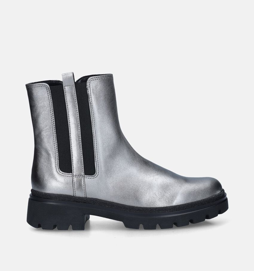 Gabor OptiFit Zilveren Chelsea boots