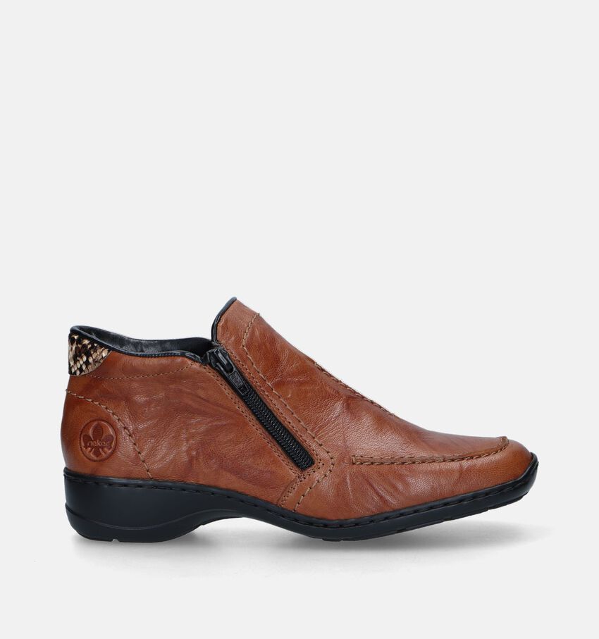 Rieker Chaussures confort en Cognac