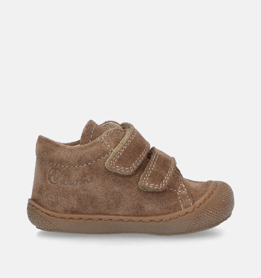 Naturino Cocoon Bruine Babyschoenen