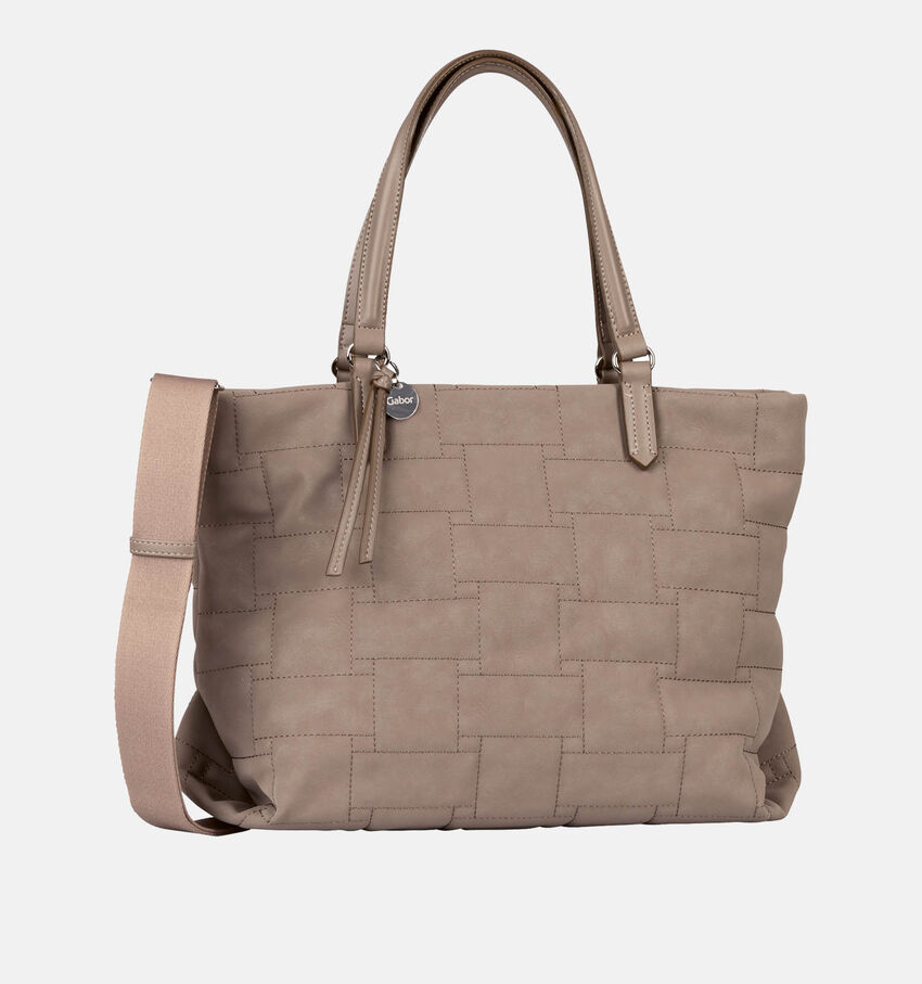 Gabor Wilka Taupe Shopper tas met rits