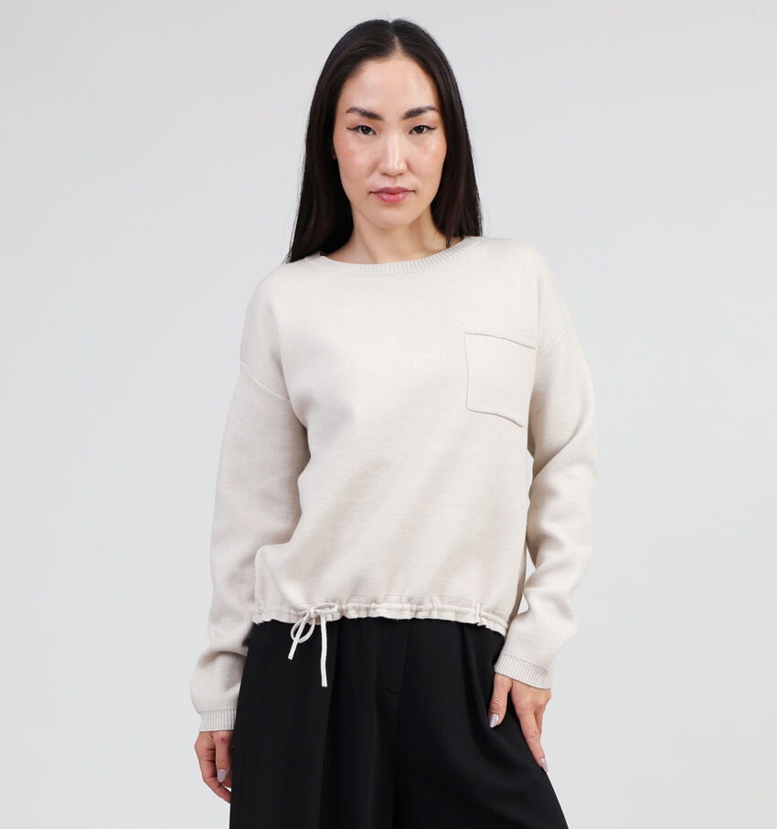 comma Beige Sweater