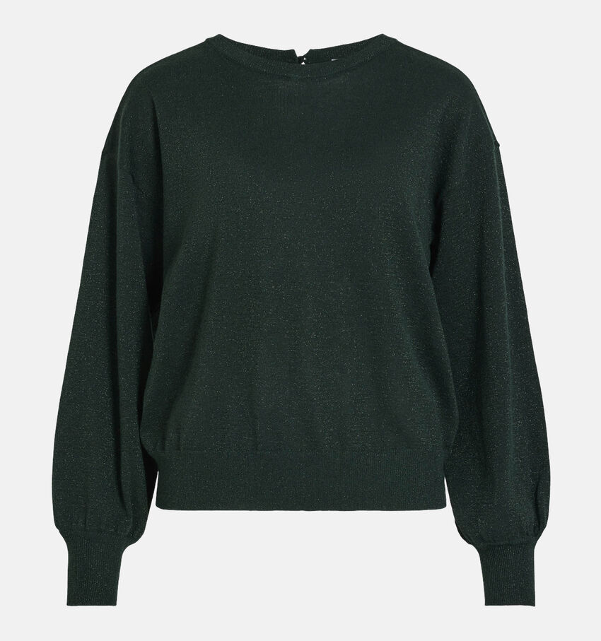 Vila Ladonna Groene Knit trui