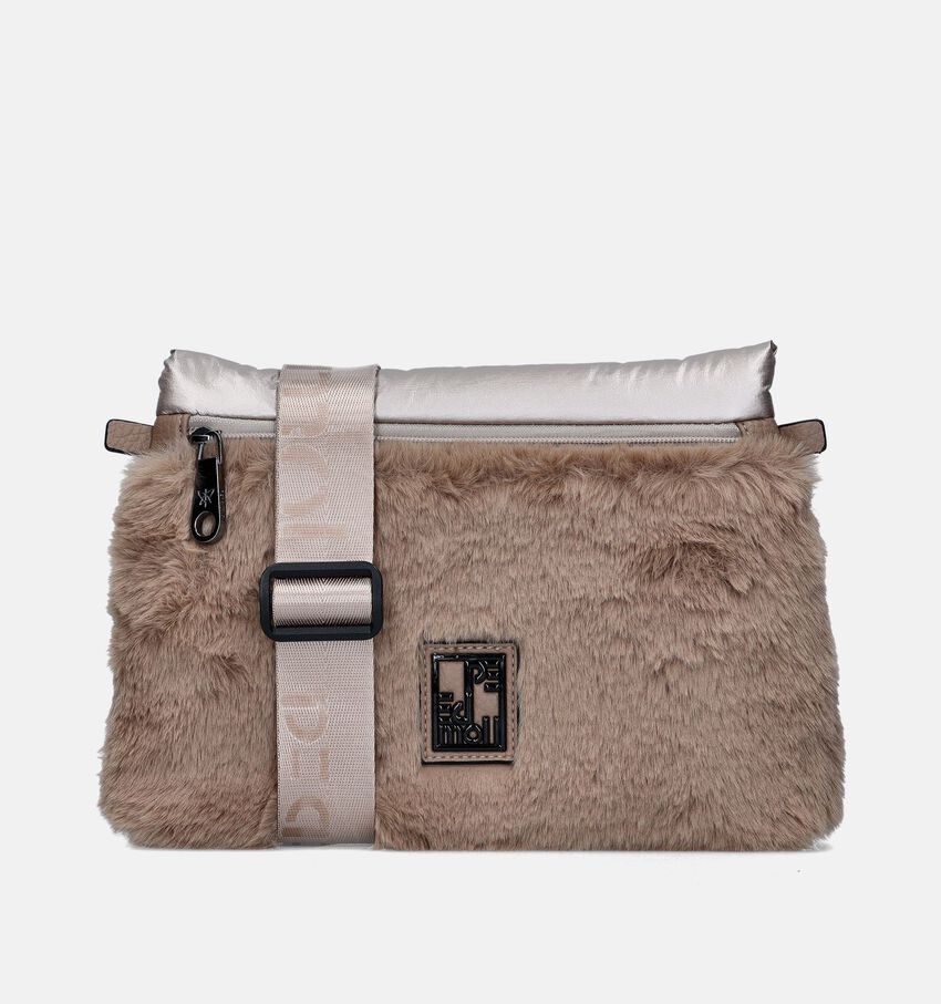 Pepe Moll Tecno Beige Crossbody tas