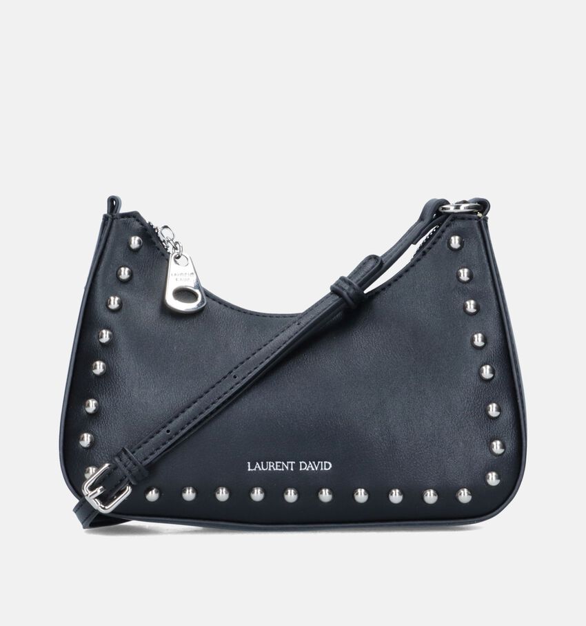 Laurent David Studs Zwarte Crossbody tas