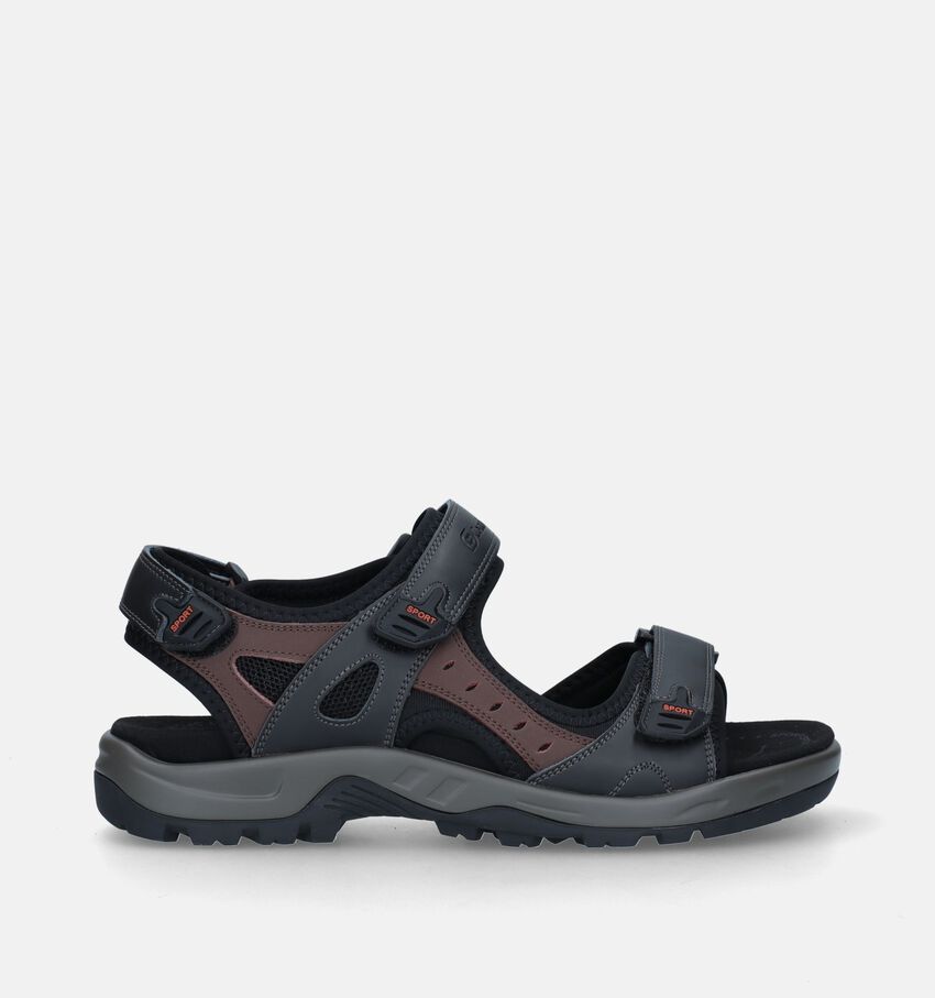 G-Comfort Zwarte Sandalen voor steunzolen