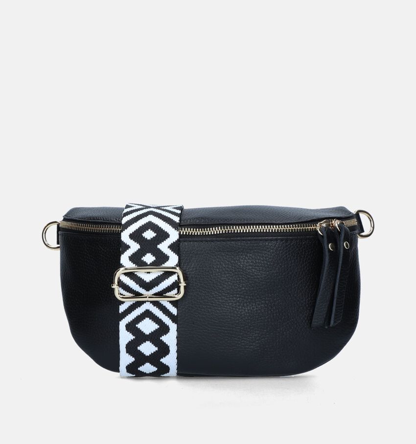 Via Limone Zwarte Crossbody tas