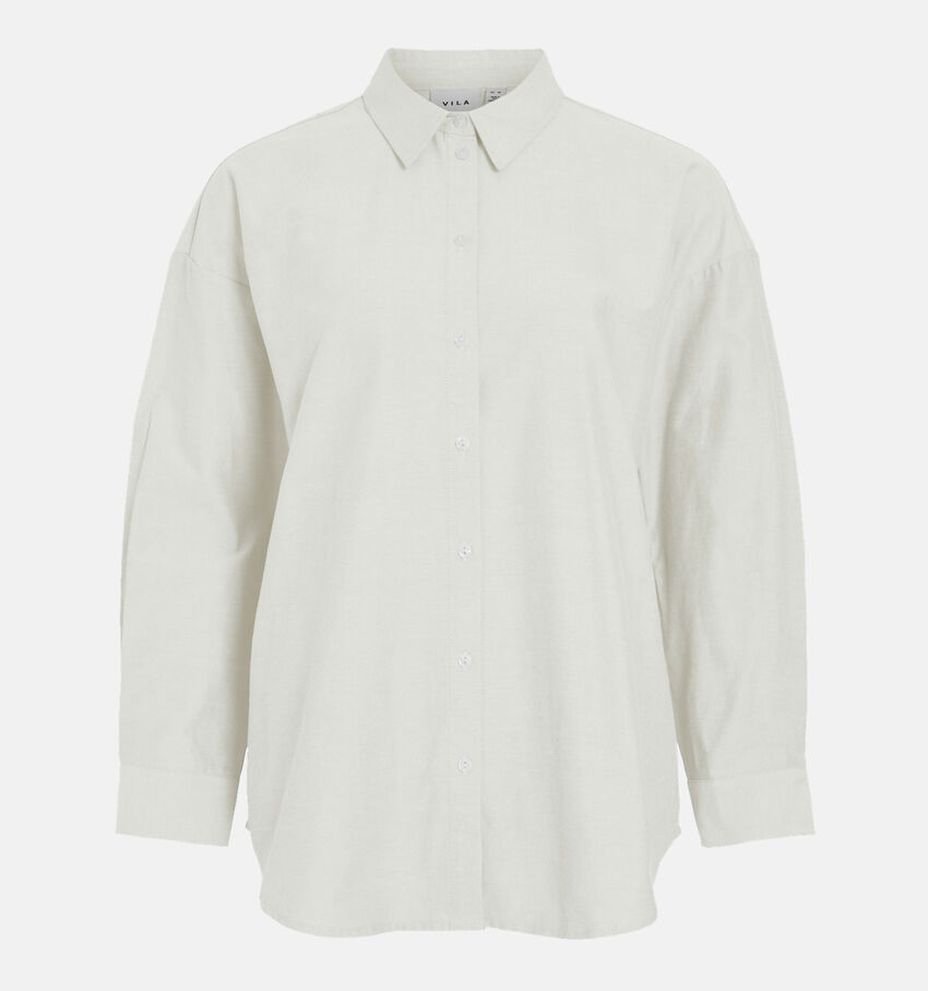 Vila Drisa Chemise oversized en Blanc