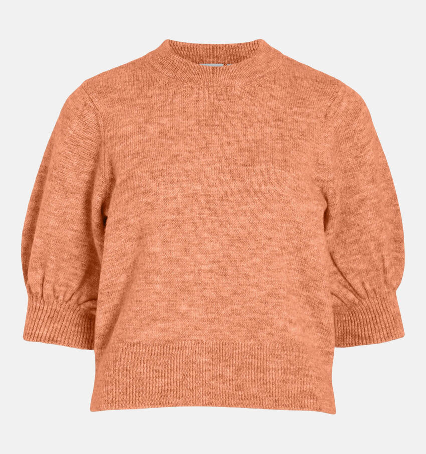 Vila Biola Pull tricoté en Orange