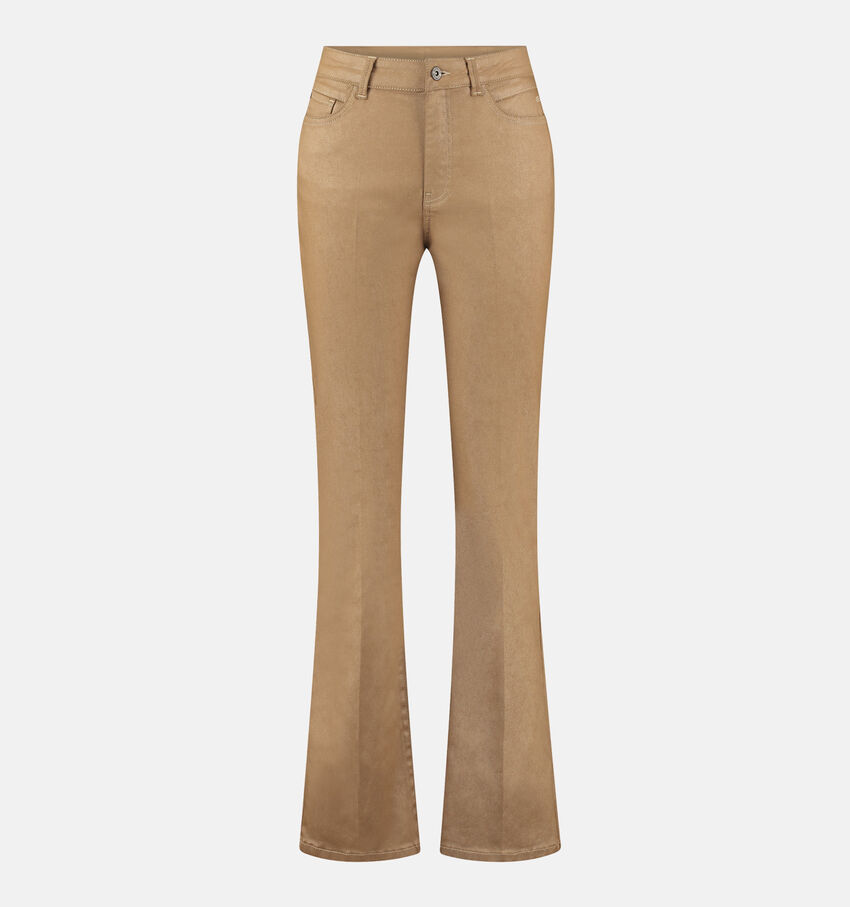 Expresso Denim flared Pantalon en Brun