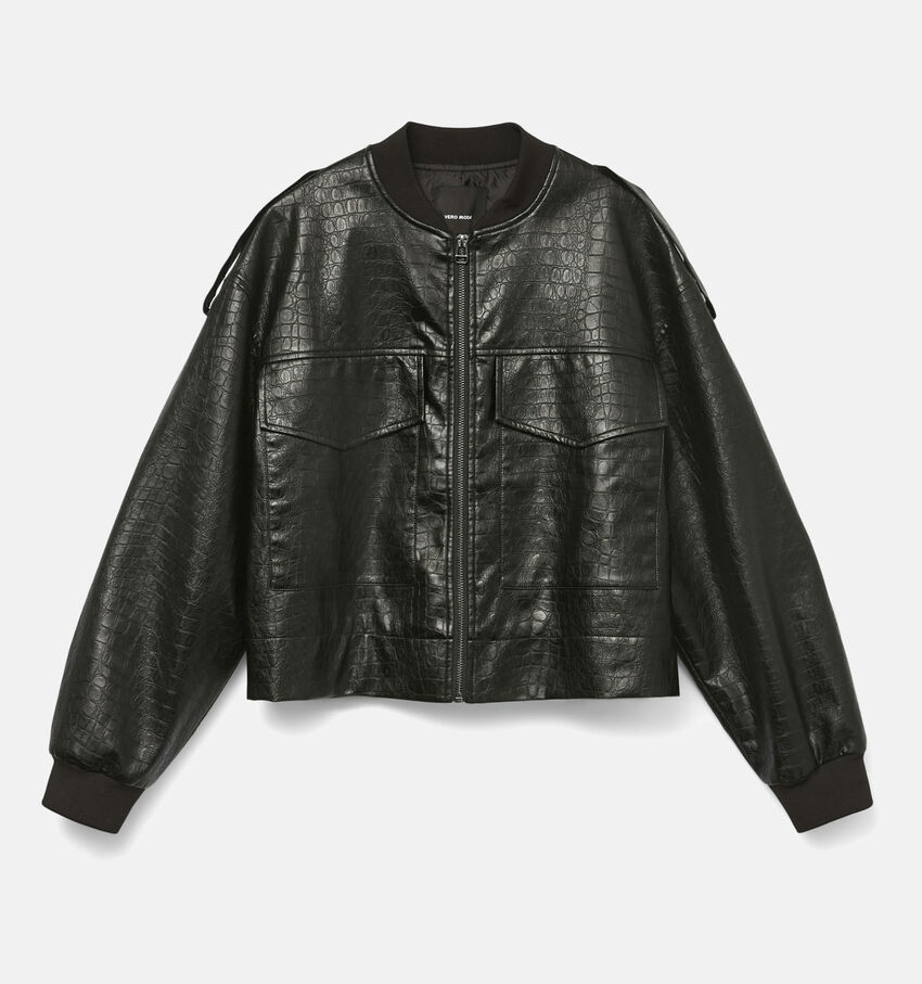 Vero Moda Wren Zwart Bomber vest