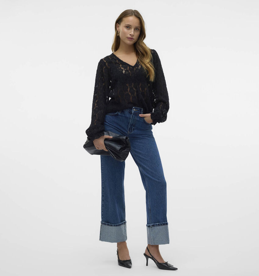 Vero Moda Chloe Blauwe Staight leg jeans L32